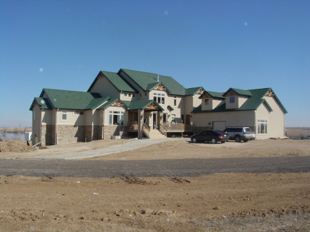 Our House Shortly After Construction.