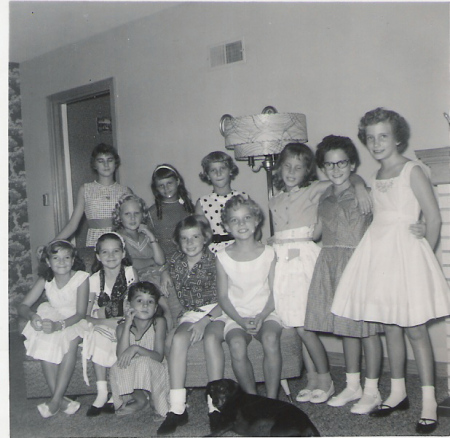 Birthday party 1959