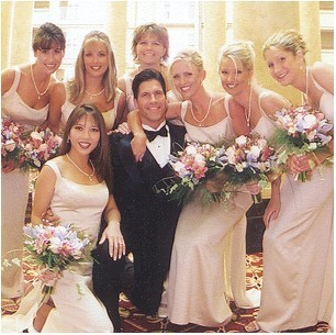 Bridesmaids and Husband