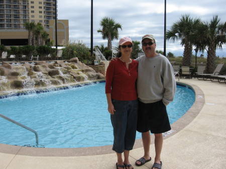 Bebe and Me at Myrtle Beach