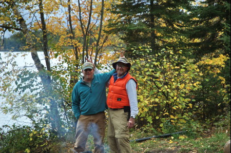 Scott & Bob Belknap, BWCAW Fall 2008
