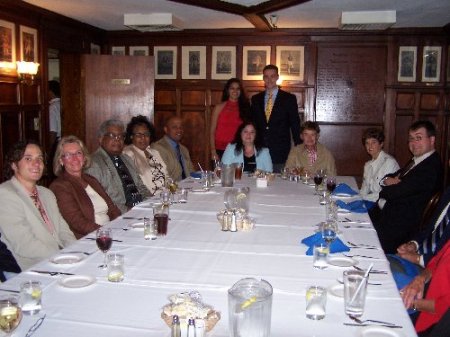 Dinner at Mory's