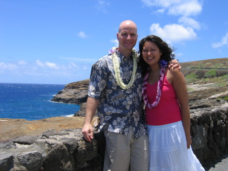 Bert & Rae-Nani in Hawaii
