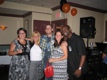 Trina Dreher, Kathy Abbott, Mike Dreher, Katie & Andre Vaughn