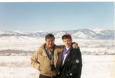 My Dad and Me Boulder Co Nov 1993