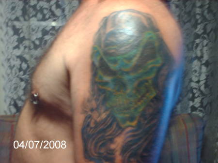 My left upper arm