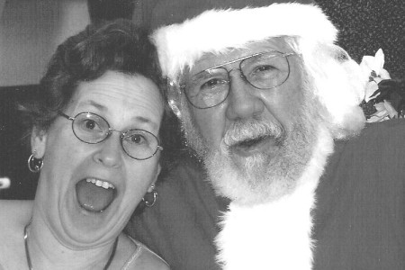 My favorite santa....at work 2006