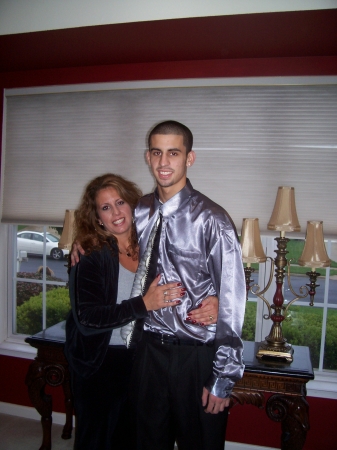 my son and I on his Senior Homecoming night