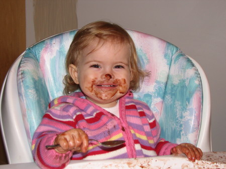 Chocolate Pudding Girl, October 2005