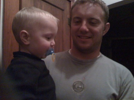 Mike jr and Grandson Gaige