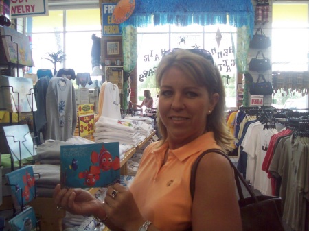 Mom & the Nemo postcard!