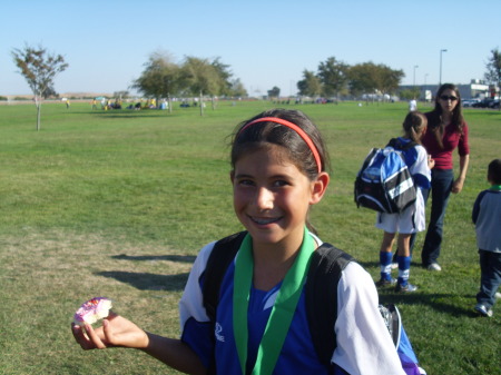 kelsi comp. soccer 1st place