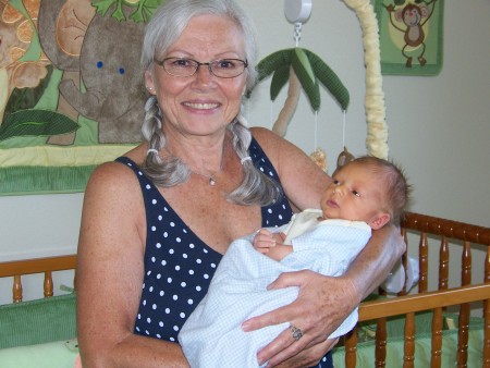 New Grandson, Ian, August 2008