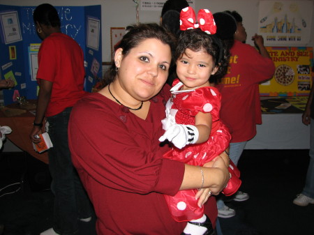 My neice was Minnie Mouse this year!