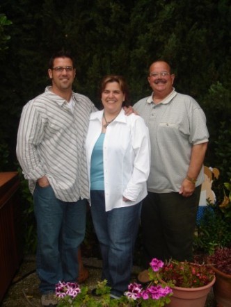 Kenny, Karen & Dad