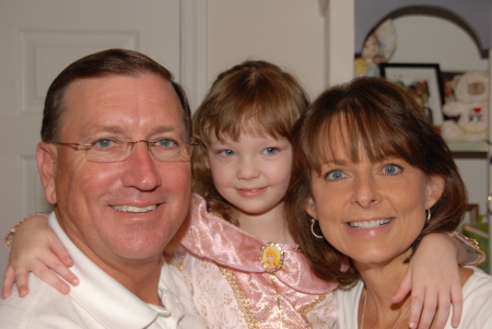 Ken Sr., Chloe (our Granddaughter) and me!  Sept 2007