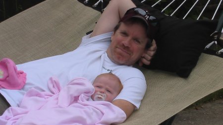 Relaxing with Daddy