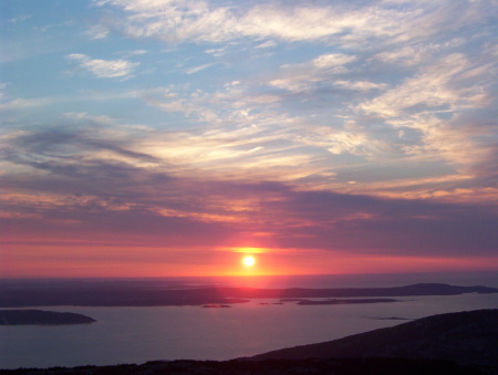 Sunrise In Acadia