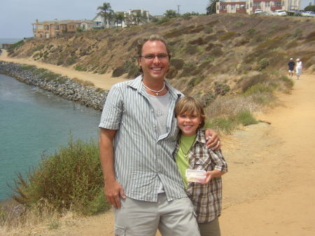 Keaton & Me at the Carlsbad Lagoon