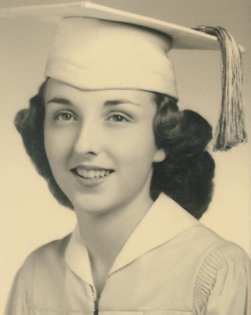 norma denny- high school grad. 1954cropped