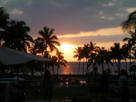 Sunset in Hawaii