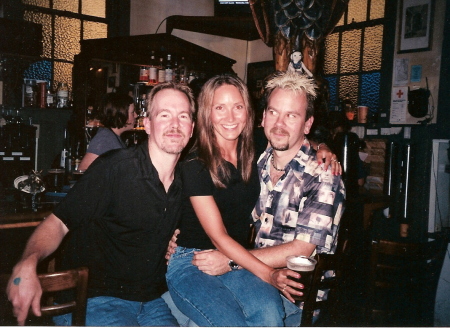 Phil Bass, me, & Monte Montgomery July '02