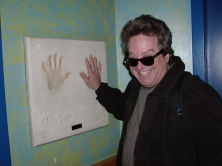 Jack Nicholson hand prints