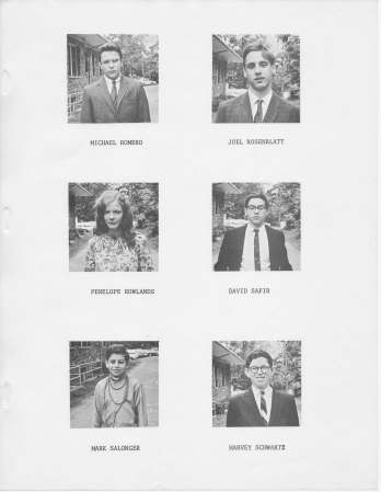 Robert Terry Resnick's album, LHS 1968 Yearbook 