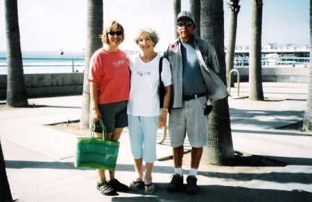 Me, Mom and Mark at Pacific Beach