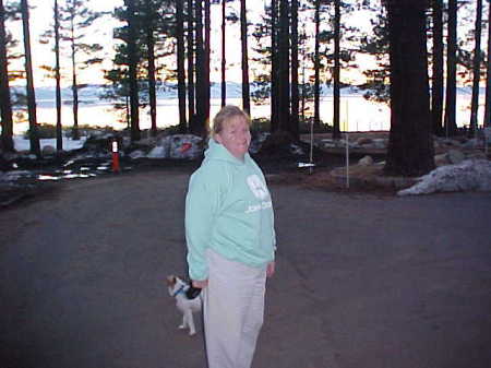 At Lake Tahoe for my husbands birthday