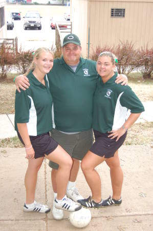 me and my two girls coaching