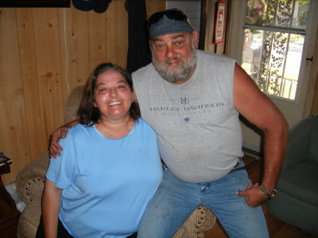 A better picture of Mike and Grace 04/2006