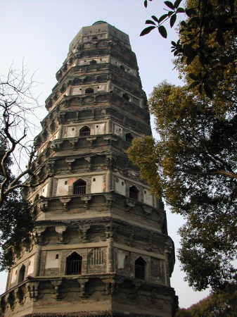 Leaning tower of Suzhou