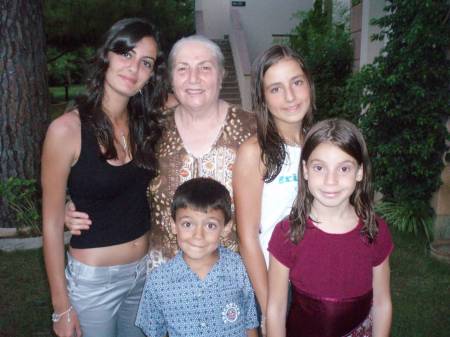 Gozde, My mother, Seda, Isabel and Hakan