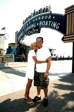 Daughter and I in Santa Monica Summer '06