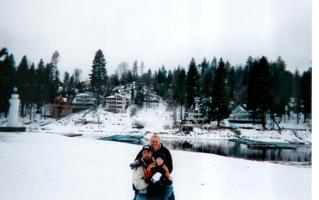 Brian, Me and Johnny in Arrowhead 2005