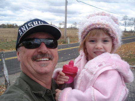 My husband Charley and our Granddaughter Celes