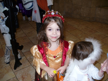 Princess Taylor at Halloween