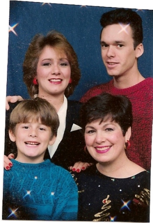 Shirley, Terri, Eric & Grandson, Eddie - 1992