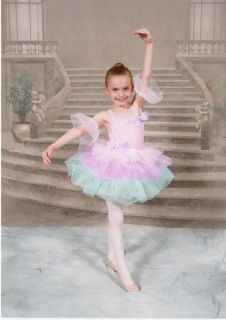 Sierra's recital picture