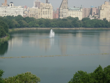 lake in Central Park NYC