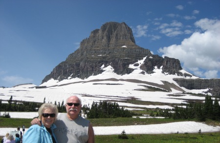 John & I at Glacier National Park