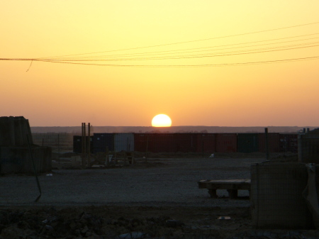 Sunset in Ramadi
