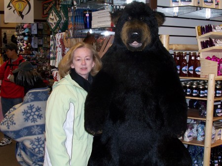 Me and the Big Black Bear - Ketechican, Alaska 2006