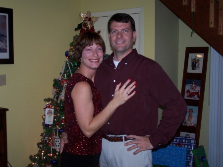 Larry and I last Christmas