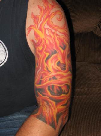 my left arm