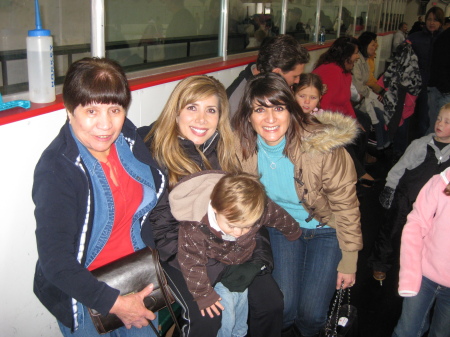 My mom, me, my sister Ana, and my son Nicholas