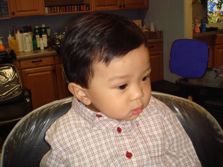 JP's First Haircut