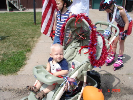 My first parade!