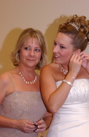 Myself and my daughter at her wedding.